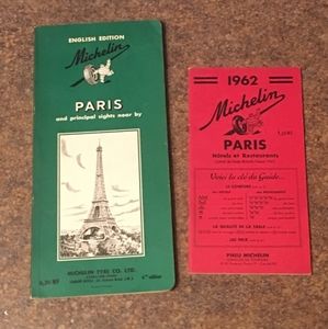 Vintage Michelin Paris Hotel & Restaurant Guides